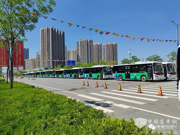 天安公交 内蒙古 残运会 交通保障
