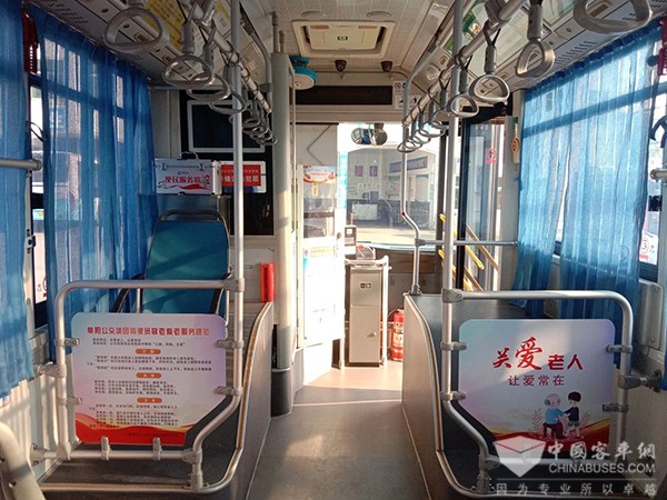 阜阳公交 老年乘客 便利化水平 敬老爱老 示范线