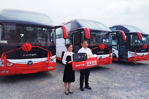 赢得客户高度认可 福田欧辉城间客车批量交付大连中普