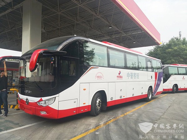 福田欧辉客车 BJ6122 城间客车 大连中普