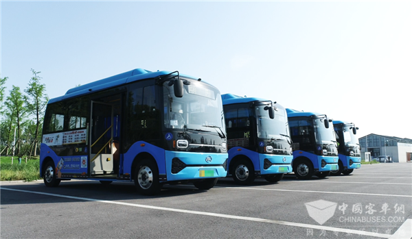 日常出行也能“打公交”？网约版安凯纯电微巴池州上线