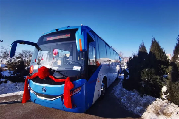 助力当地出行绿色高效发展 格力钛通勤旅游车交付山西忻州