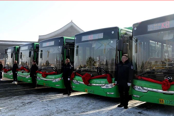 首条中心城区直通旗县区市域公交 呼和浩特K8路直通快线开通