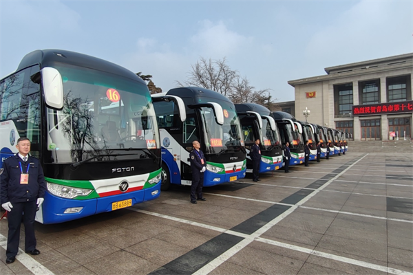 参与青岛“两会”综合运输保障 福田欧辉为何深受海内外青睐？