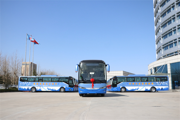助推当地冰雪旅游发展 中通纯电动大巴批量交付吉林公交