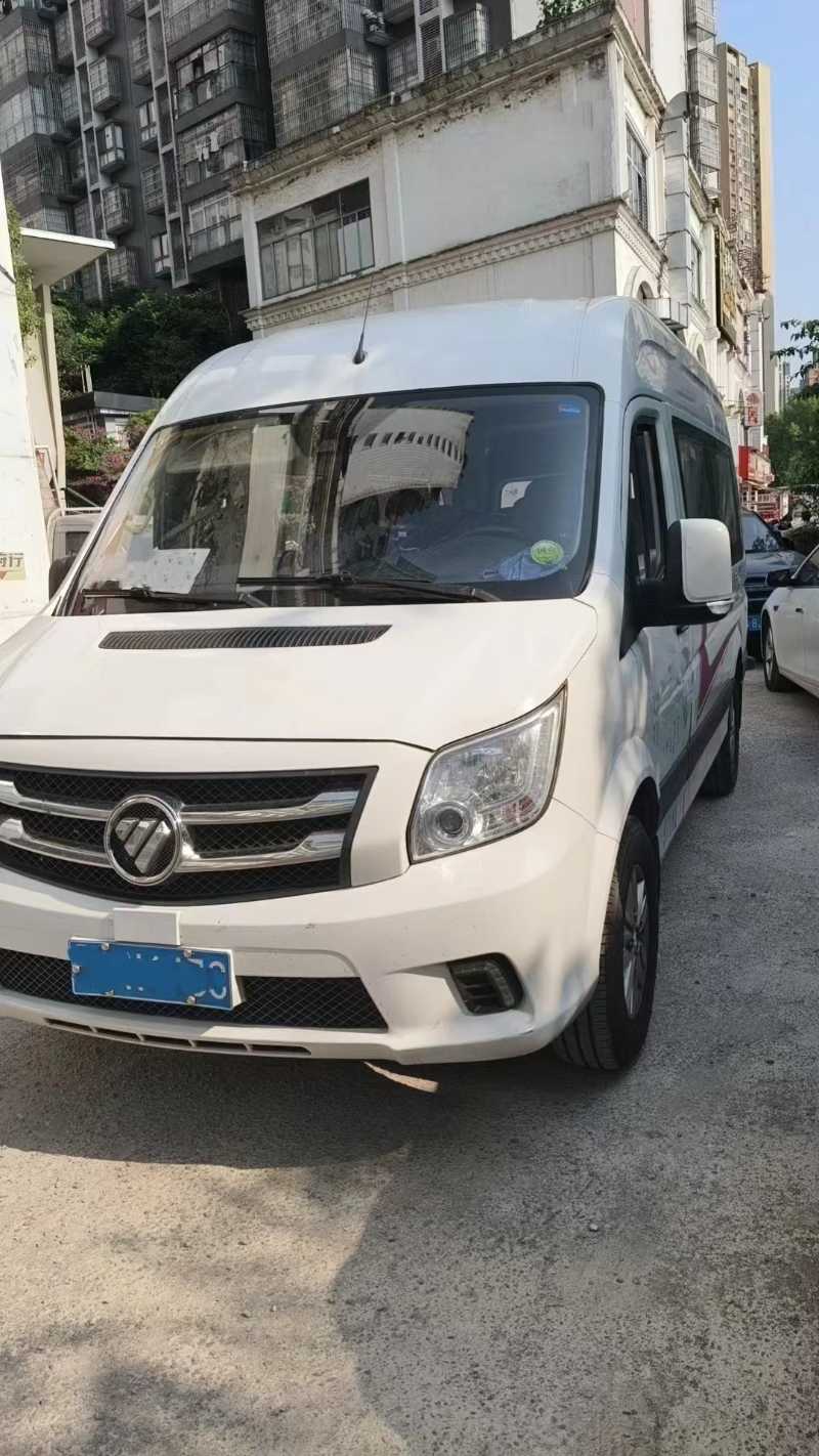 2021年2月 多台9座福田小型蓝牌商务车