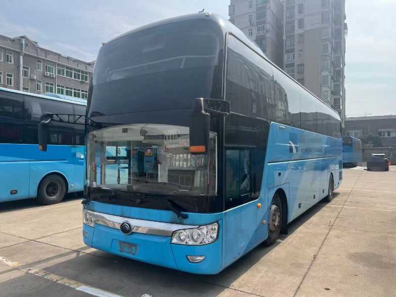 2017年9月 国五48座12米半卧后开门宇通6126车 