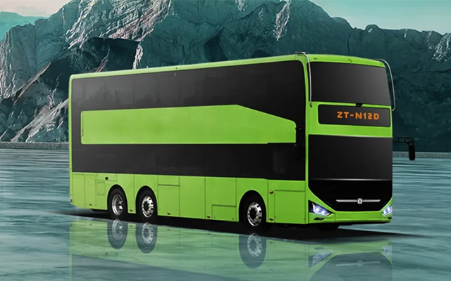 一图读懂 中通N12D逐鹿全球 引领绿色出行新潮