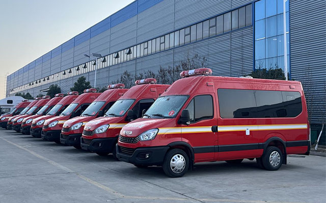依维柯欧胜森林消防车成功交付 守护青山绿水