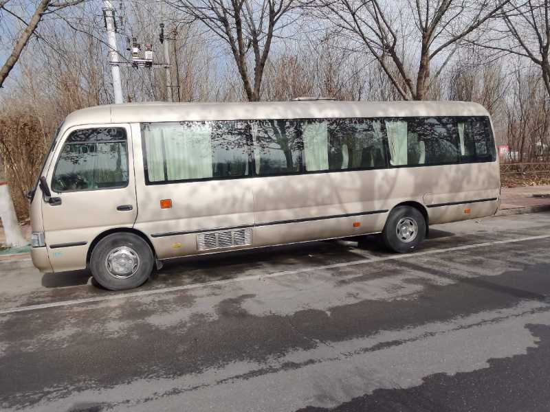 2014年江铃晶马仿考30座,康明斯3.8发动机(从未大修),非营运,公司自用车