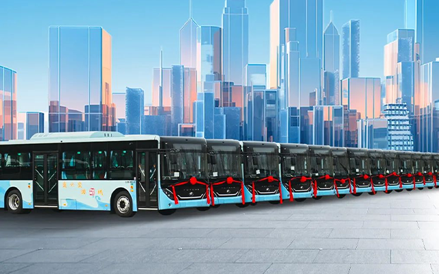 96辆宇光E10纯电公交交付内江 助力公交拓展运营新边界