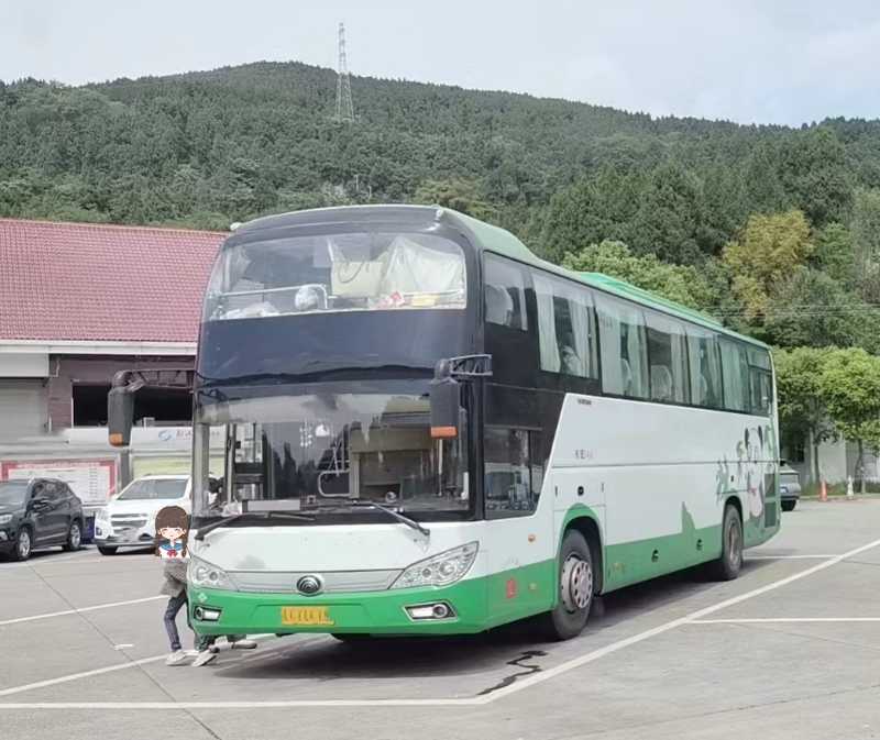 2017年5月国五54座有司机睡仓宇通6118气囊旅游车