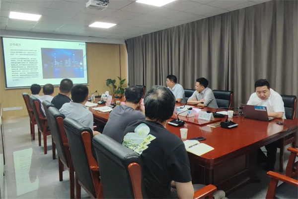 上海正先集团总裁陈紫阁一行赴马鞍山市公交集团拜访交流