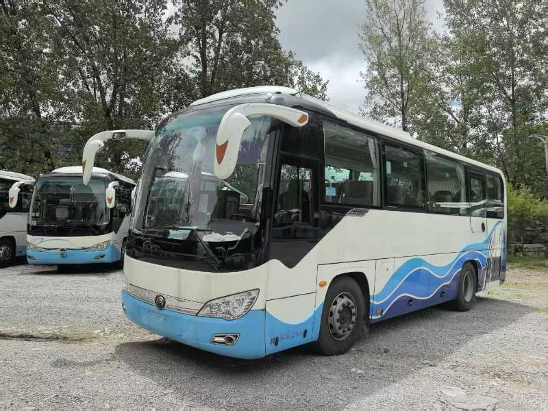 2019年4月上牌国五24座2+1宇通6906一手气囊暖气旅游车