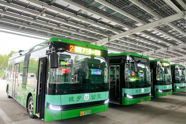 远程星际客车赋能建湖城乡公交绿色发展
