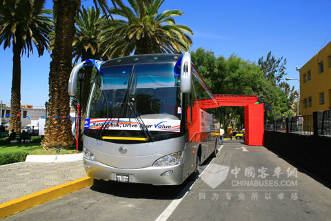 宇通:“中国汽车国际巡展”中的“大个子”