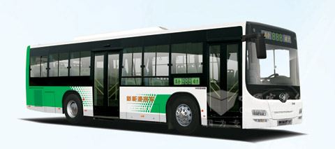 黄海客车并联式混合动力DD6118HES11