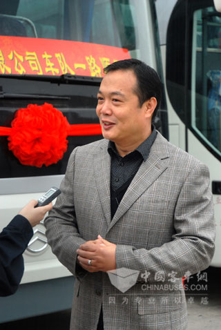 华瞻运业曹金旗总经理接受采访