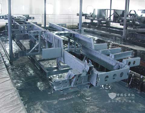 宇通整车电泳线