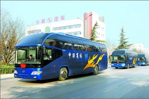 “少林”大客车批量挺进上海客运市场 