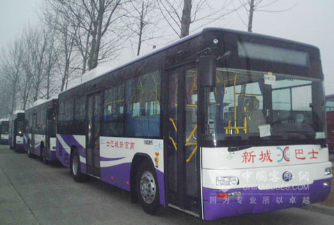 南京公交订购165台ZK6100HGM型天然气公交车