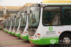 100台恒通都市宝贝客车东莞“上岗”营运