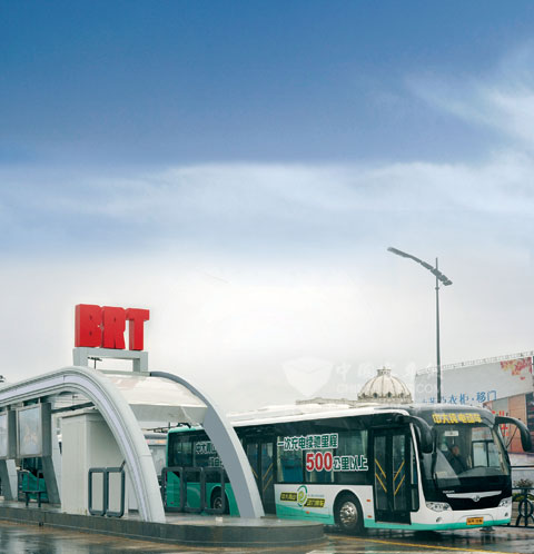 中大客车投身盐城BRT