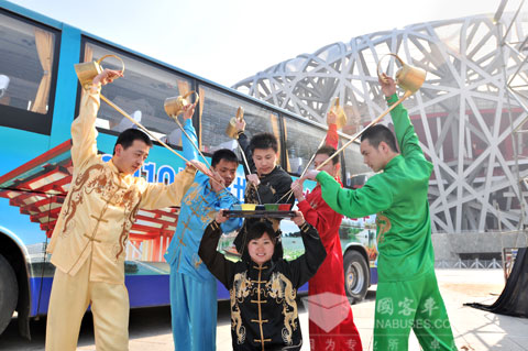 海格世博大蓬车前秀茶艺