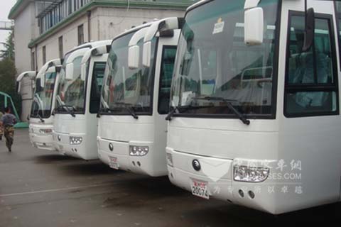 宇通世博会武警安保车辆