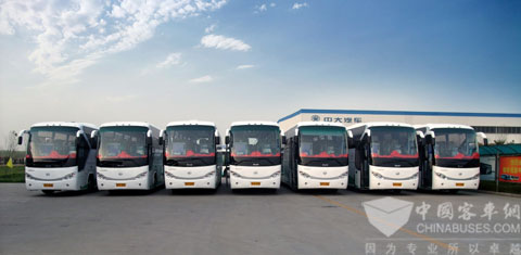 中大汽车批量进入黄山旅游市场