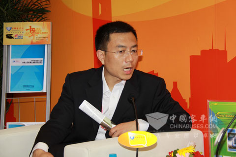 宇通客车副总经理王文兵接受完美作业网有免费视频专访
