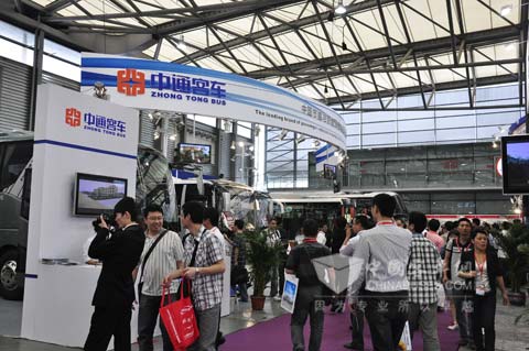 中通客车重装亮相2010上海客车展