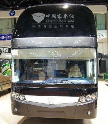 交通展回顾：一层半客车大比拼之金旅XML6128J13