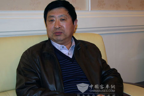 采访辽宁盘锦福达汽车客运有限公司总经理田有福
