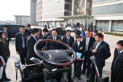 陕汽新能源客车底盘