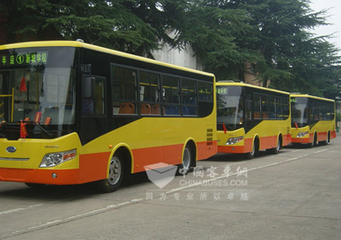 江淮客车:肥东公交再续新单