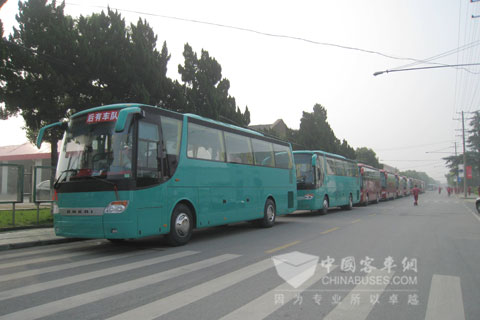 10台HFF6110K06D豪华客车交付惠州太湖汽运