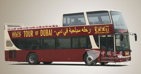 安凯HFF6110GS-1双层敞篷客车