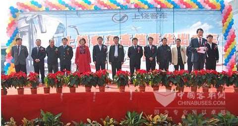 百辆上饶客车出口中东