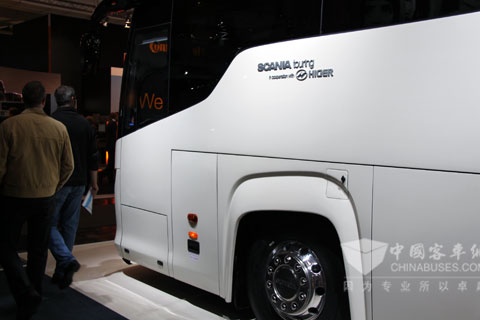 豪华气派的海格客车