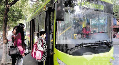 30辆友谊新公交车湖北黄冈运营