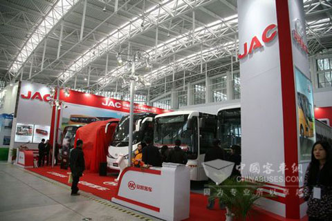 安凯展台气势宏大