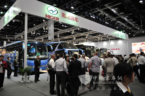 海格展位成人气旺