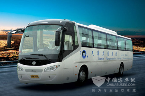 中大新能源客车喜获国家首批财政补贴