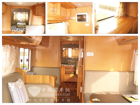 五洲龙房车内饰细节