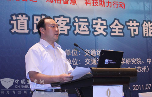 交通运输部科学研究院院长李作敏讲话