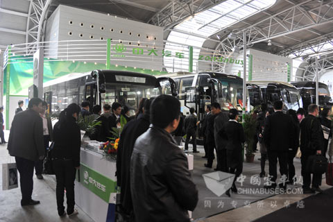 2011世界客车博览亚洲展览会中大客车展台