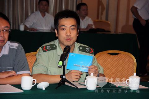 石家庄新华消防大队李爽警官讲授防火知识