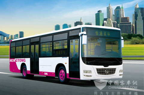 恒通11米前置燃气客车纽曼CKZ6116NA3