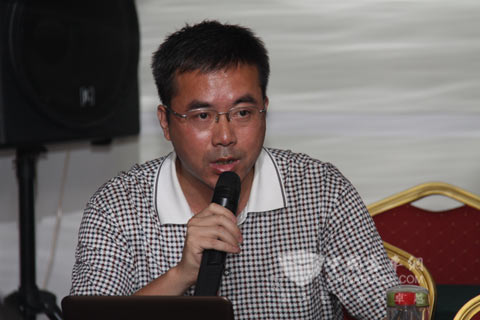 江淮客车宝斯通客户部副经理葛建春